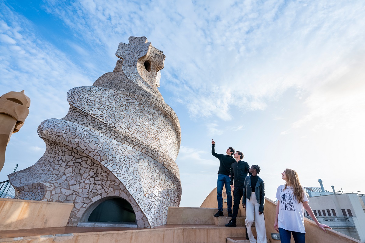 visite pedrera jour nuit toit-terrasse origines